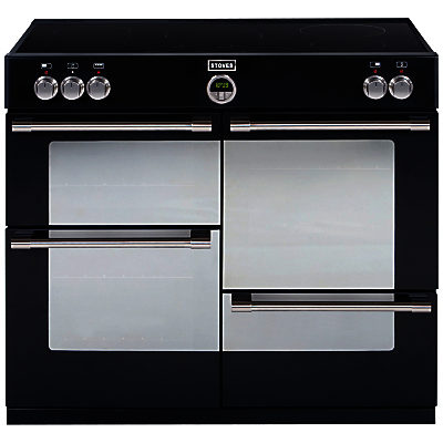 Stoves Sterling 1000EI Induction Hob Range Cooker, Black Stoves Sterling 1000EI Induction Hob Range Cooker, Black